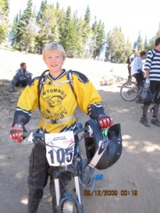 img_0157 Eric B was stoked with his first DH race - I can't think of better cross training for Dh racing than Hockey!