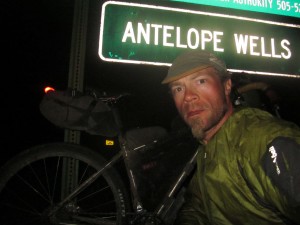 Night time arrival at Antelope Wells