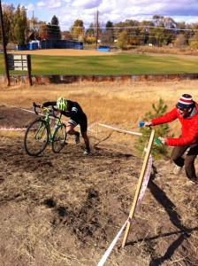 When Bergie says put your head down and run, you run. -Katie photo