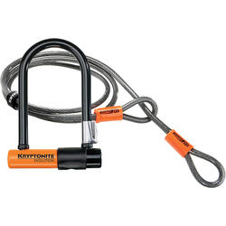 Kryptonite Evolution Mini 7 w/4-Foot Flex Cable
