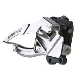 SRAM X7 2x10 Front Derailleur<br>(High Direct-mount, Top-pull)