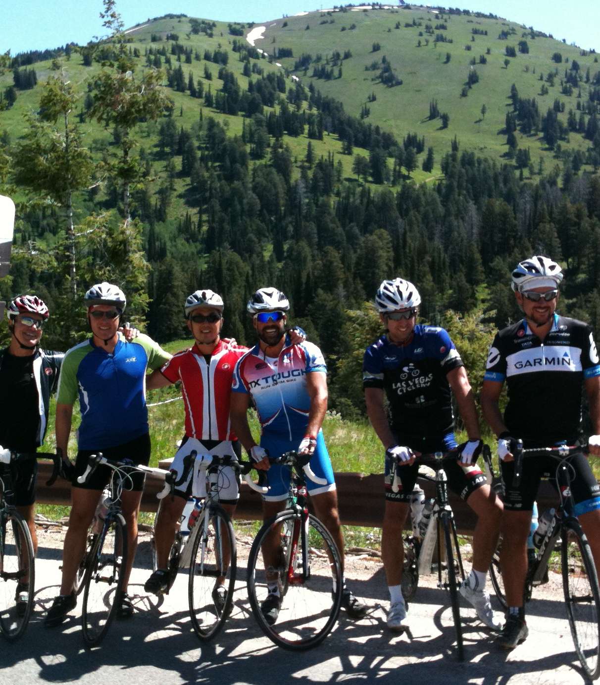 A BikeTender group taking it all in!