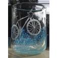 Glassisum Glassisum Handblown Bicycle Glass