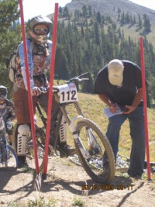Michelle G finding her inner Zen before lap one